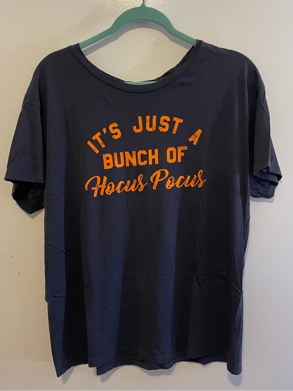 Fifth Sun Hocus Pocus Graphic Black Orange T-Shirt Tee Halloween Size XXL